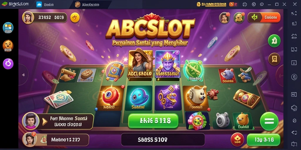 Tangkapan layar menunjukkan gameplay menarik dari ABCSLOT.
