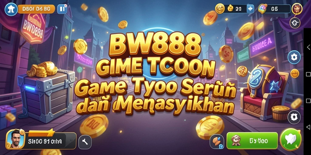 Tampilan gameplay BW888 dengan elemen Tycoon yang menarik.