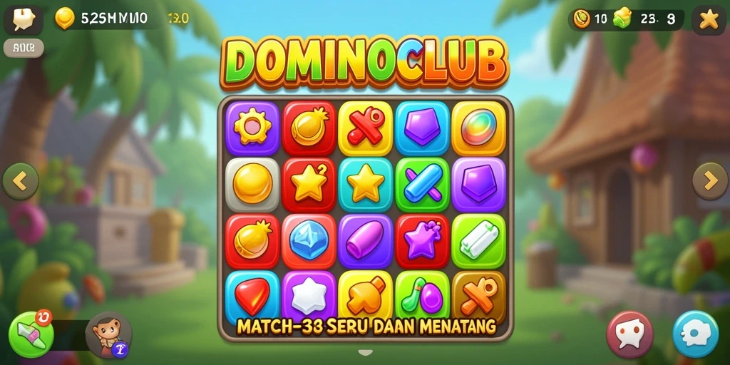 Gameplay seru dan penuh warna dalam DOMINOCLUB yang menantang.