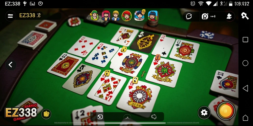 Tampilan menarik dari gameplay Domino EZ338 yang seru dan interaktif.