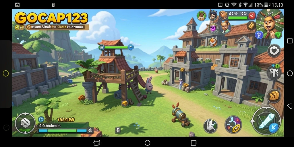 Tampilan gameplay menarik dari GOCAP123 yang penuh tantangan simulasi.