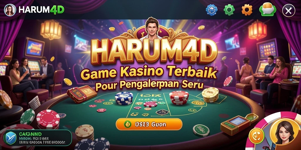 Tampilan gameplay seru dan menarik di HARUM4D.