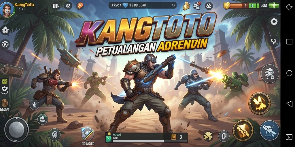 Gameplay intens dan seru dari KANGTOTO dalam aksi.
