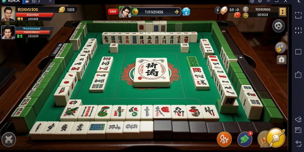 Screenshot gameplay yang menampilkan keseruan bermain Mahjong.
